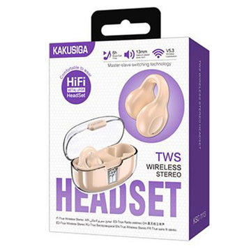 Casti Wireless Kaku KSC-1113, Ear Buds, BT 5.3, 180h StandBy, 300mAh - Crem