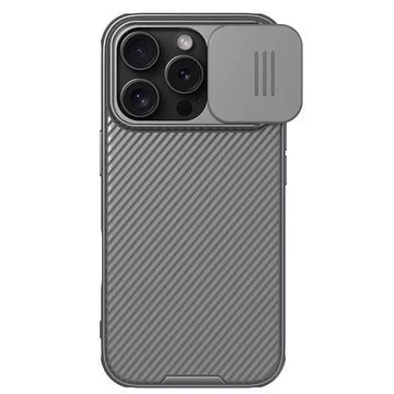 Husa Nillkin pentru iPhone 16 Pro Max, CamShield Pro, TPU - Gri