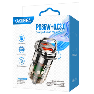 Incarcator Kaku KSC-1191 Auto, 36W - Negru