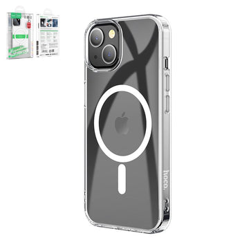 Husa Hoco pentru iPhone 14 Plus, ShockProof cu MagSafe - Transparent