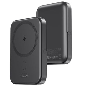Baterie externa XO PR242, PD20W, Stand U-Shape, 5000mAh, Fast Charge - Negru