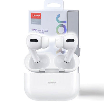 Casti Wireless Joyroom JR-T03S Plus, Ear Buds, BT 5.1, 120h StandBy, 320mAh - Alb