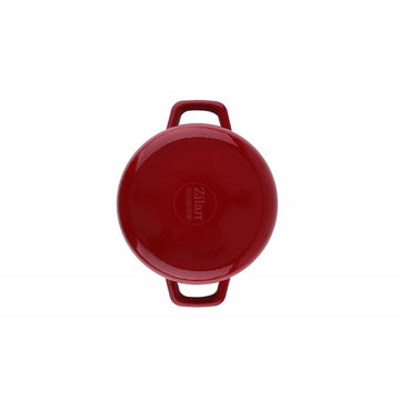 Cratita Zilan ZLN0958, 24 cm, 2.1L, fier turnat sub presiune, 7 straturi, compatibila inductie, cuptor si masina de spalat vase