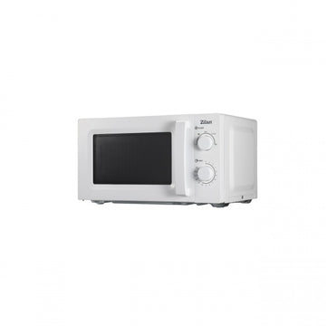 Cuptor cu microunde Zilan ZLN4667, 20 L, 600 W, 5 trepte putere, functie dezghetare, timer 35 min, alb