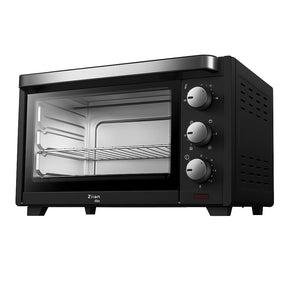 Cuptor electric 19L, Zilan ZLN0980 IDRIS, 1380W, temperatura reglabila, timer 60 min, ventilatie, negru