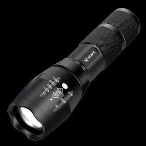 Lampa X-start EL029, LED, Zoom Radius 200m, 800LM, 3W - Negru