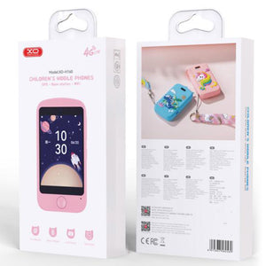 Telefon Kids XO H160, Smart 4G, GPS, NanoSIM, Ecran 2.8 inch, Dual Camera, 30W Pixeli - Roz