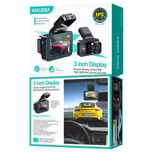 Camera Video Kaku KSC-1127, pentru Masina, 1080P/30fps, iPhoneS HD, 5V, 180mAh - Negru