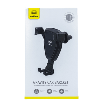 Suport Auto Maxcell ZJ-001, Montaj Ventilatie, Compact Size - Negru