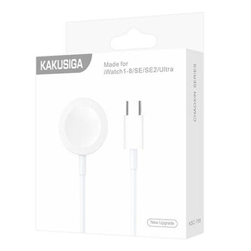 Incarcator Wireless Kaku KSC-799, iWatch, 1.75W, 5V, Qi Charging, Conector USB-C - Alb