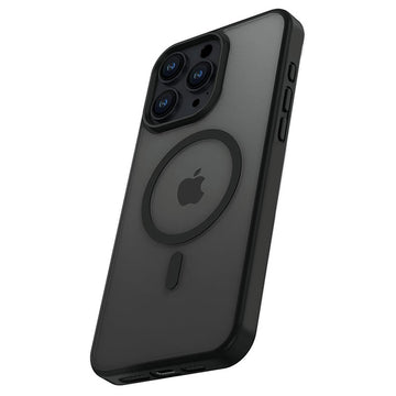 Husa Fashion pentru iPhone 15 Pro, MagSafe - Gri / Negru