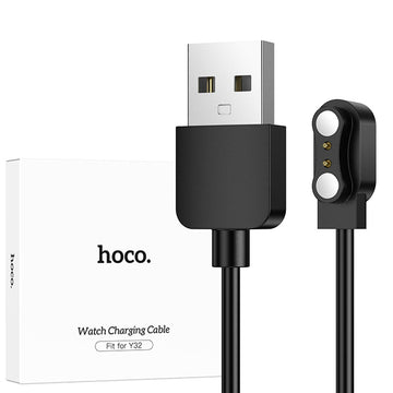 Cablu de Incarcare Hoco Y32, pentru SmartWatch Hoco Y32 - Negru