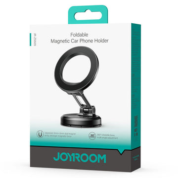 Suport Auto Joyroom JR-ZS505, DashBoard, cu Adeziv, Magnetic Ring, FlipStick - Negru