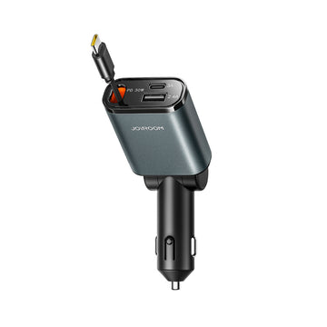 Incarcator Retea cu Cablu Joyroom JR-CCL07, USB-C, PD30W, 1xUSB-C, 1xUSB - Negru