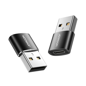 Adaptor OTG Transfer Joyroom S-H152, USB-C la USB-A - Negru