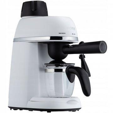Espressor Floria ZLN9359 – 800W, 3.5 bar, 4 cesti, protectie supraincalzire, alb