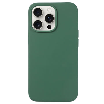 Husa X-Level Thin pentru iPhone 16 Pro Max, MicroFiber - Verde inchis