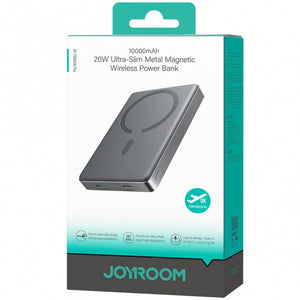Baterie externa Joyroom PBM08 Pro, 20W, 1xUSB-C, 1xUSB, PD, QC3.0, Power LED - Gri