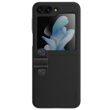 Husa Nillkin pentru Samsung Z Flip5, CamShield Silky, TPU - Negru
