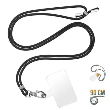 Pentru Gat, cu Agatatoare pentru Telefon, Universal - Negru