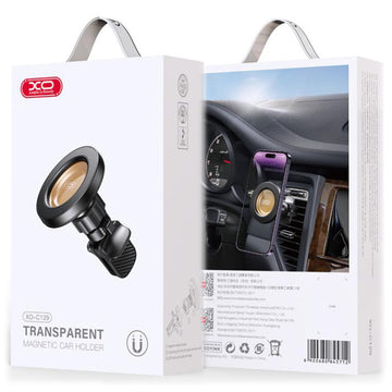 Suport Auto XO C129, Magnetic, Montaj Ventilatie, MagRing, MultiAngle - Negru