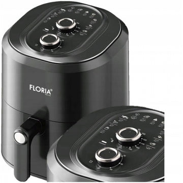 Floria Friteuza cu aer cald ZLN8009, 1360 W, 6 L, temperatura reglabila, negru