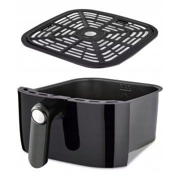 Floria Friteuza cu aer cald ZLN8009, 1360 W, 6 L, temperatura reglabila, negru