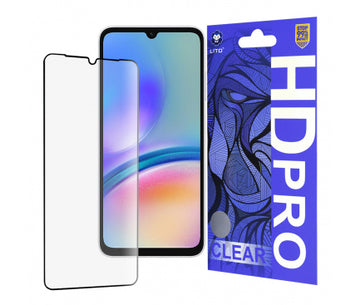 Folie Clear pentru Samsung A05s, AntiStatic Glass - Transparent / Negru
