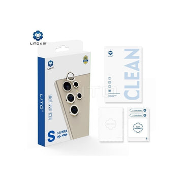Folie Camera pentru Samsung S23 Ultra, Lens - Crem