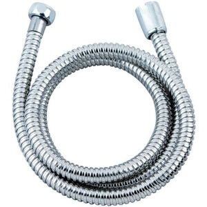 Furtun dus spiral 1.5m ZINOX, inox/alama, PVC interior, finisaj cromat, ZLN7864, argintiu