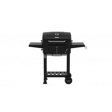 Gratar pentru exterior ZILAN ZLN3574 – Grila otel cromat 54x42.5 cm, Termometru, Mobil pe roti
