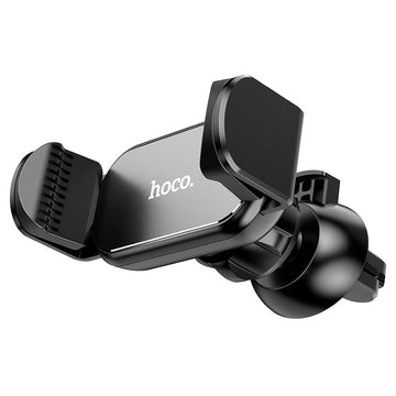 Suport Auto Hoco CA108, cu Cleme Laterale, Montaj Ventilatie, Compact - Negru