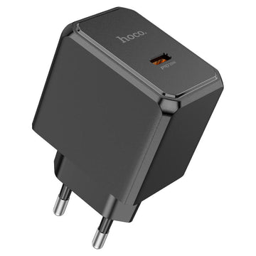 Incarcator Retea Hoco CS13A, 20W, 1xUSB-C, PD - Negru
