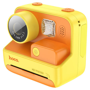 Camera Foto/Video Hoco DV200, cu Imprimanta, pentru Copii, Instant Print, 48MP - Roz