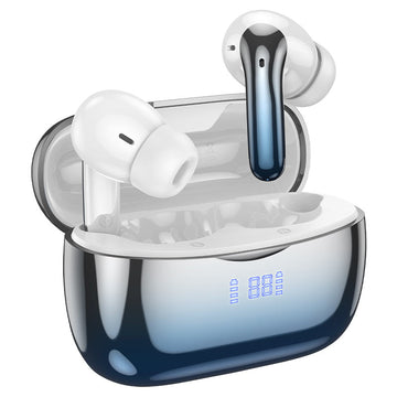 Handsfree Bluetooth Hoco Shine EQ16, TWS, ANC+ENC, BT 5.3 - Albastru