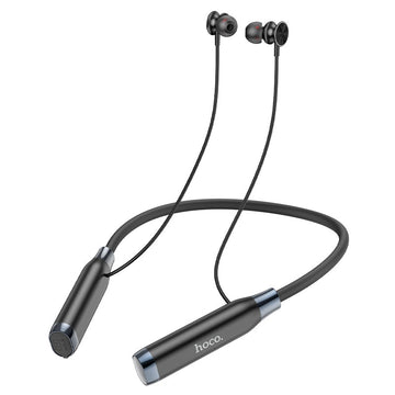 Handsfree Bluetooth Hoco ES62, Neck-Mount, BT 5.3, 800mAh, TF Card - Gri