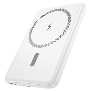 Baterie externa Hoco J140A, 5.000mAh, Magnetica, Slim, PD20W - Alb