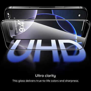 Folie Clear pentru Xiaomi 14T, AntiStatic Glass - Transparent / Negru