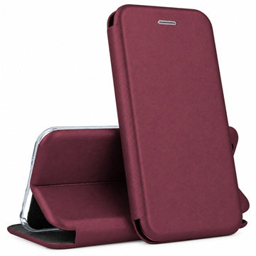 Husa Flip pentru Samsung A36, Magnetic Shell, Bordo