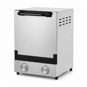 Sterilizator Pupinel Profesional Vionex cu Aer Cald - Salon Manichiura, Coafor, Cabinet Cosmetica - 250 Grade, 1000W, 12 L, 2 Tavite Incluse, Inox Argintiu