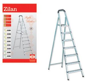Scara Metal Z-TOOLS ZLN1183, 6+1 Trepte, Otel Vopsit Electrostatic, Pliabila