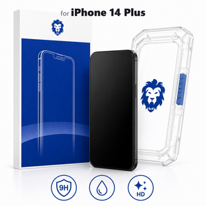 Folie Sticla LITO Magic Glass Box pentru iPhone 14 Plus, Instalare AUTOMATA cu Tava de Aplicare, Protectie Extinsa 9H, Ultra Clear Transparenta, 6.7 inch
