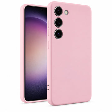 Husa Soft pentru Samsung S25 Ultra, MicroFiber, TPU - Roz Pink