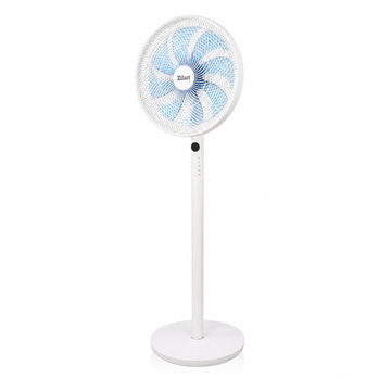 Ventilator cu Picior Zilan de 14 Inch, 9 Trepte de Viteza, 3 Moduri, Inaltime Reglabila pe 3 Niveluri, Oscilant, cu Telecomanda