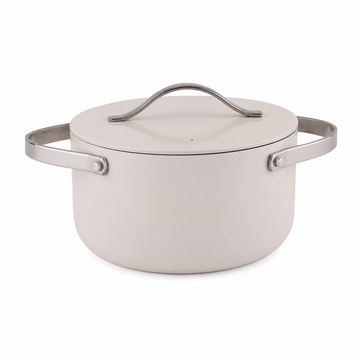 Cratita cu Capac Zilan 24x13 cm, Ceramica Antiaderenta Fara PTFE, 5 Straturi, Miez Aluminiu, Merge la Cuptor 280°C, Toate Plitele