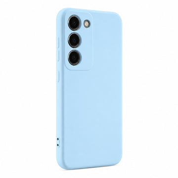 Husa Soft pentru Samsung S26, MicroFiber, TPU, Bleu