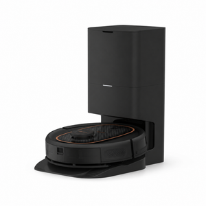 Aspirator Robot Zilan ZLN5500 Aurum cu Statie de Golire Automata - Aspira si Sterge cu Apa, Navigatie Laser si Harta Casei, WiFi si Comanda Vocala - 2000 Pa, 150 Minute, Rezervor 300 ml, Negru