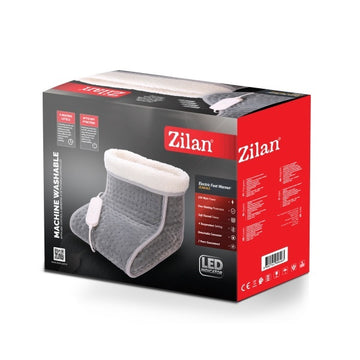 Incalzitor pentru picioare Zilan ZLN6463, 100W, 4 trepte, gri