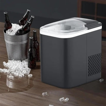 Masina de gheata portabila Hoffmans HM9811, 120W, 1.5L, negru