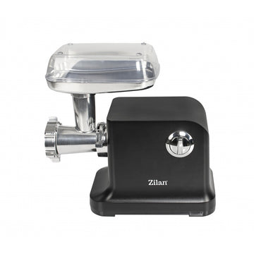 Masina de tocat carne Zilan ZLN1789 – 1800W, 2 viteze + reverse, 3 site inox, accesoriu carnati, negru